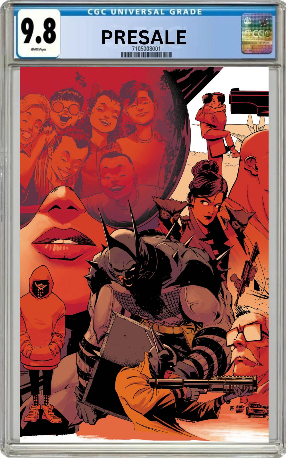 ABSOLUTE BATMAN #25 CVR A NICK DRAGOTTA GATEFOLD TRIPTYCH CGC 9.8 PRE-ORDER